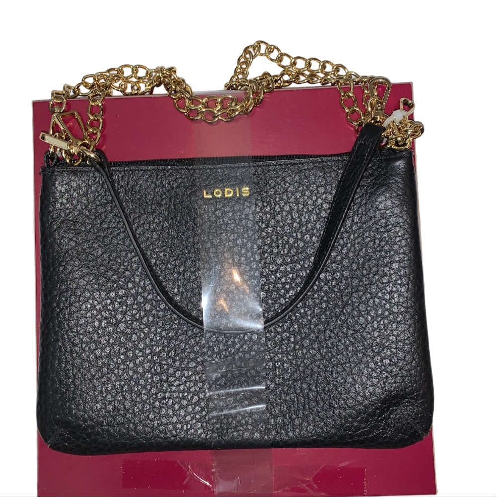 Lodis Italian Leather convertible crossbody bag